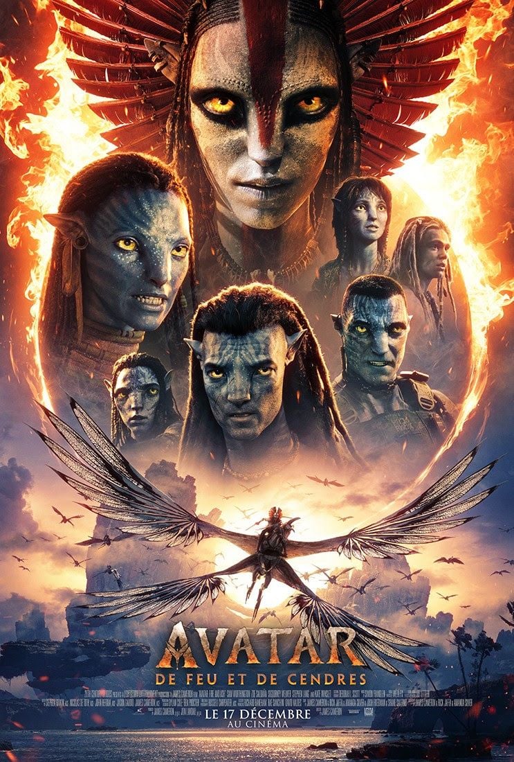 Avatar : de feu et de cendres – James Cameron